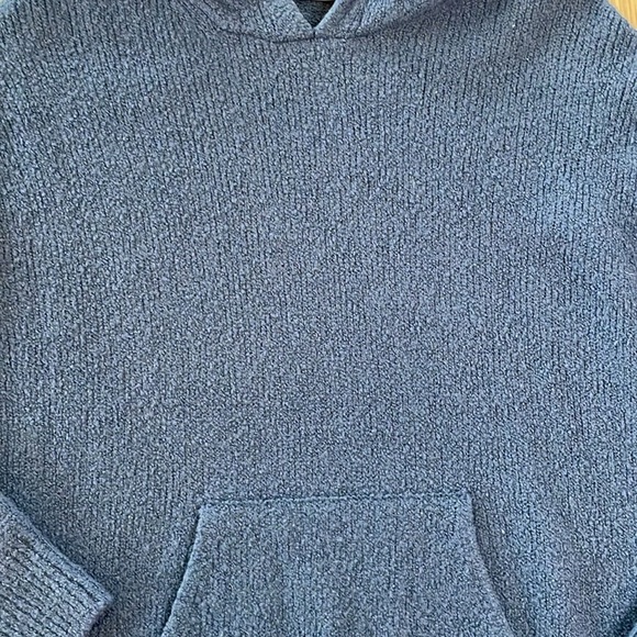 Vince Blue Hooded Sweater size Medium - Picture 3 of 7